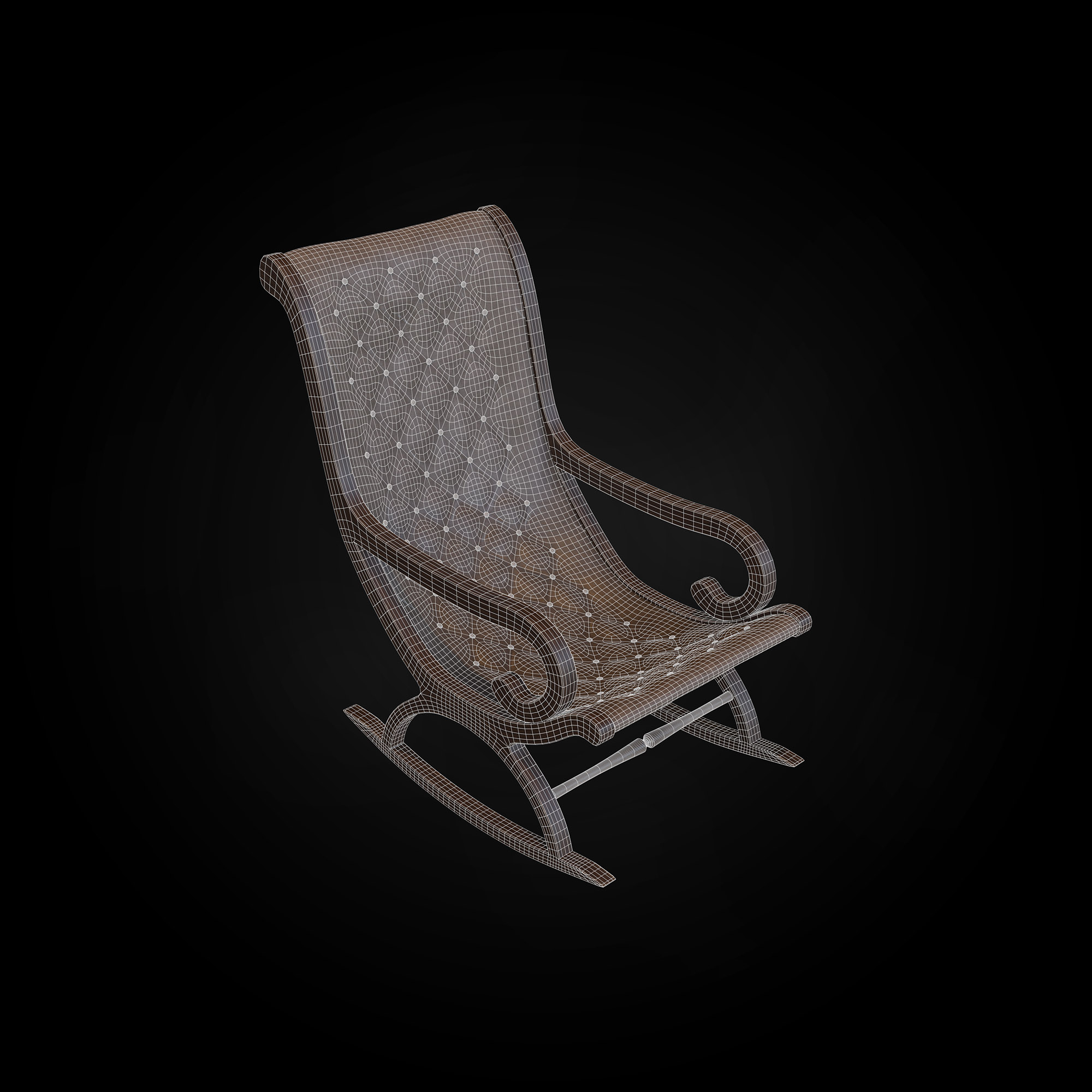 Rocking Chair Wireframe